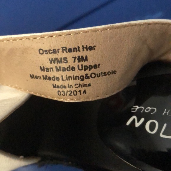 Black and white Kenneth Cole wedges - Picture 4 of 4